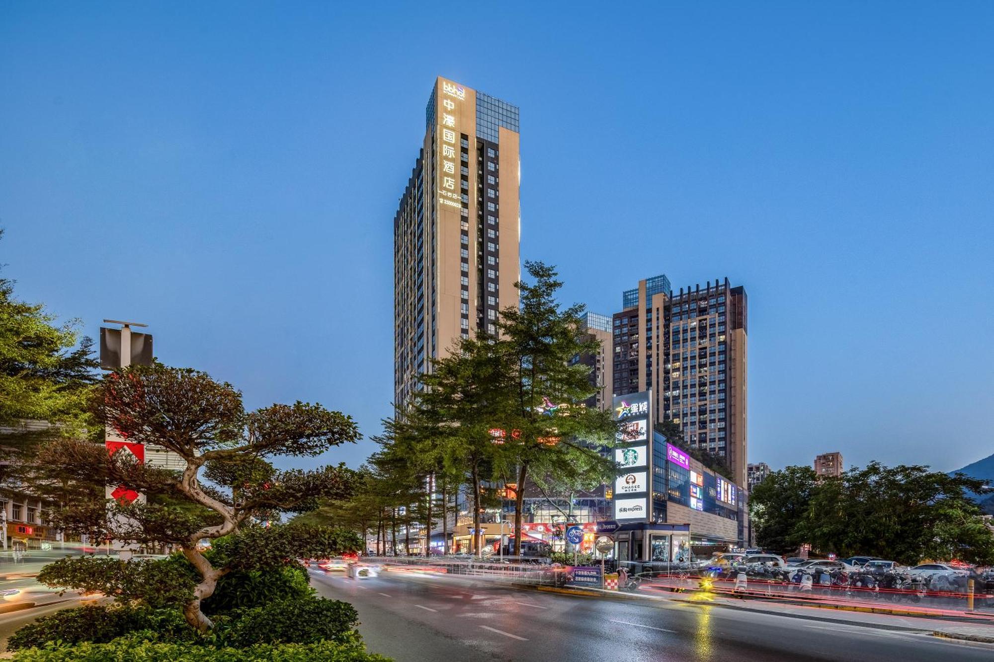 Zhonghao International Hotel Shenzhen Exterior foto